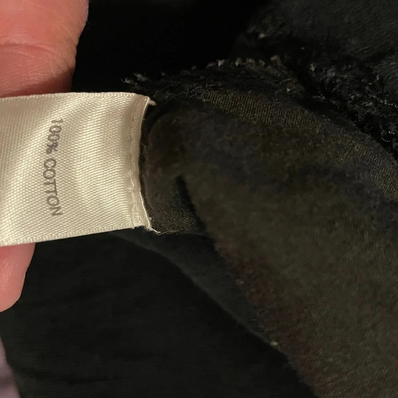 J. Jill Pure Jill Corduroy Cotton Pull On Pants‎ Black Large Basic Casual Travel - Picture 8 of 8